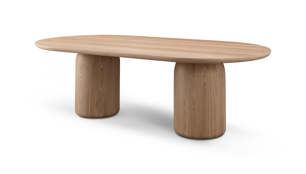 Basilca Dining Table 240 - Ash Oak - XShowhome Limited - Tommy Franks