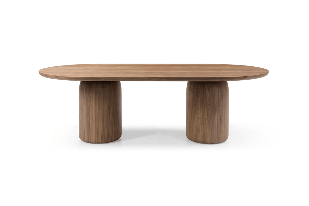 Basilca Dining Table 240 - Walnut - XShowhome Limited - Tommy Franks