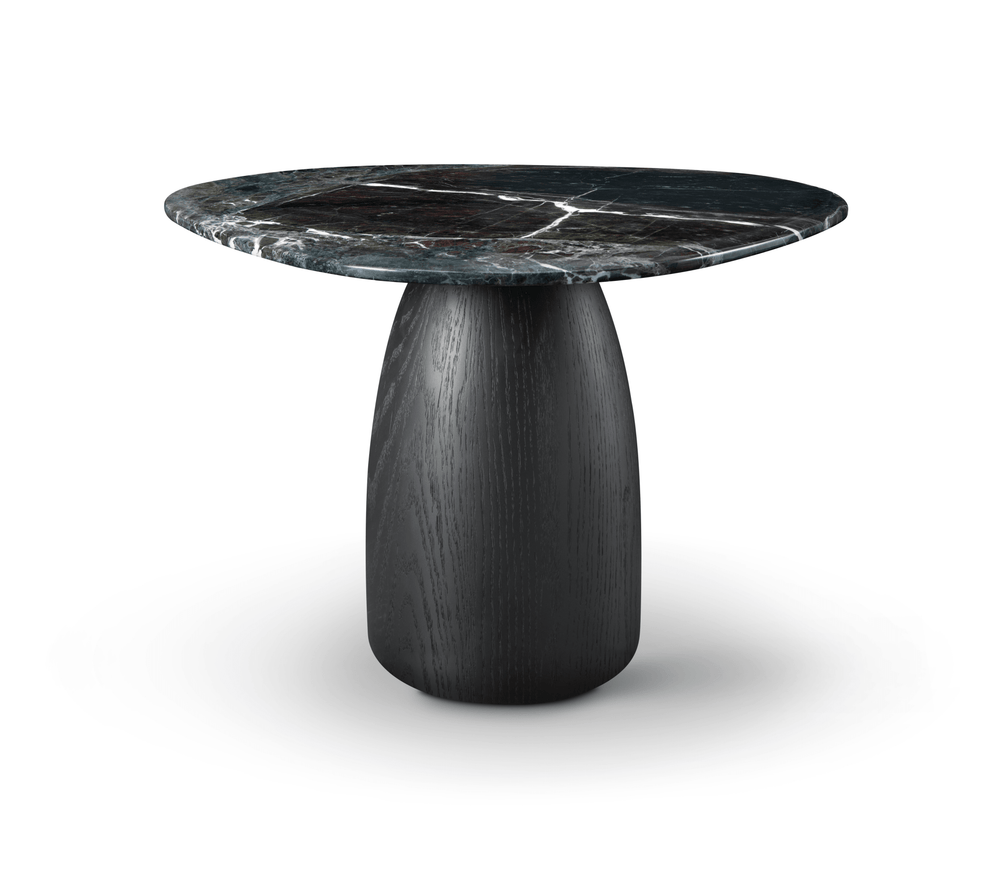 Basilca Side Table - Matte Black Marble - XShowhome Limited - Tommy Franks
