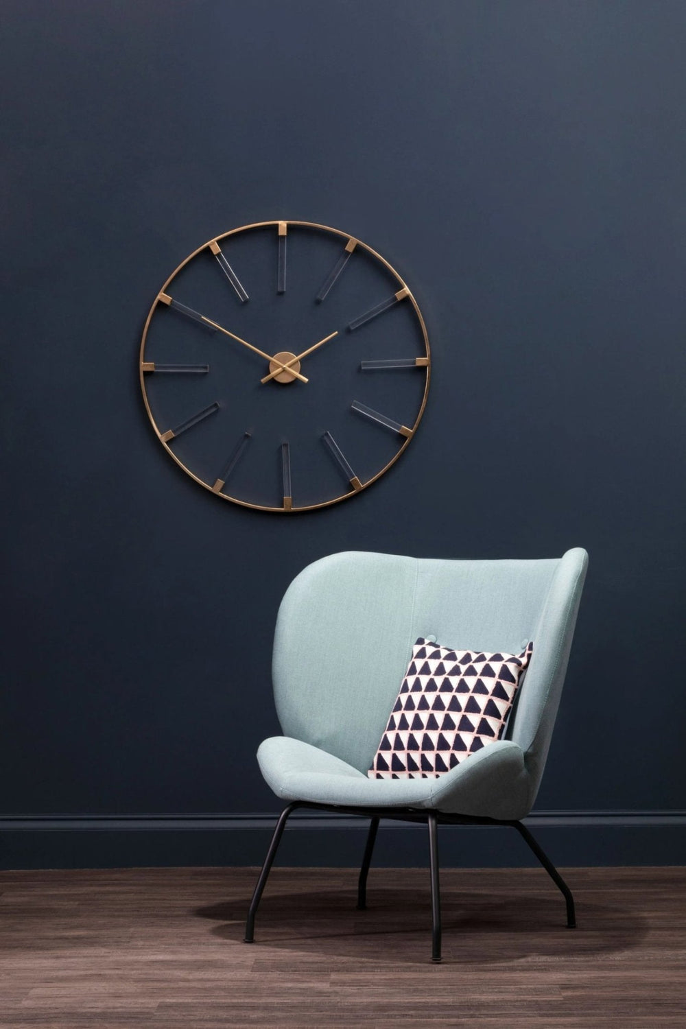 Beauly Gold Finish Round Wall Clock - XShowhome Limited - Xshowhome