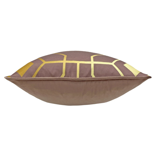 Bee Deco 43x43 Feather Filled Cushion Blush - Canwell Interiors Limited - Riva