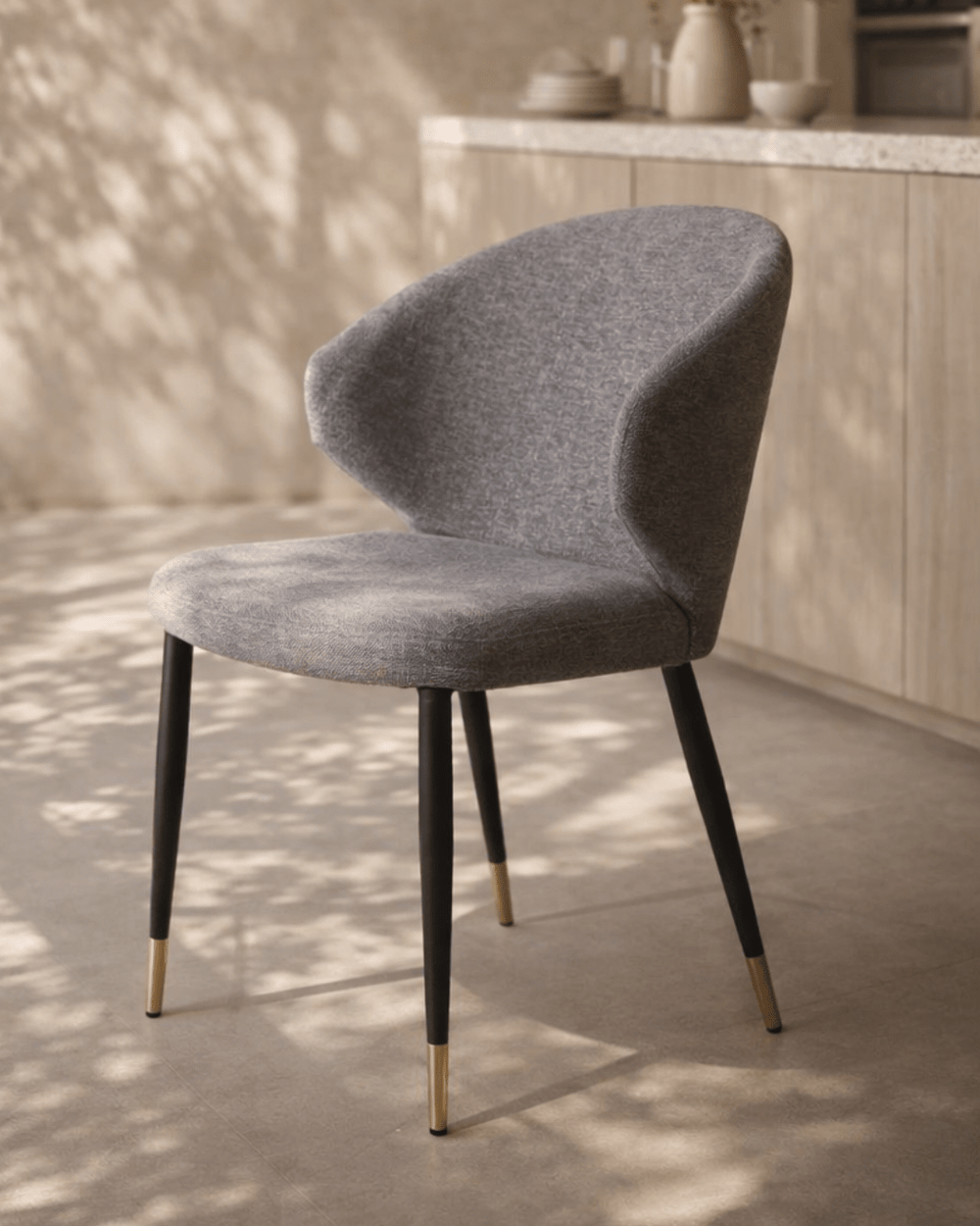 Bellroy Dining Chair - Enzimi Grey - XShowhome Limited - Tommy Franks