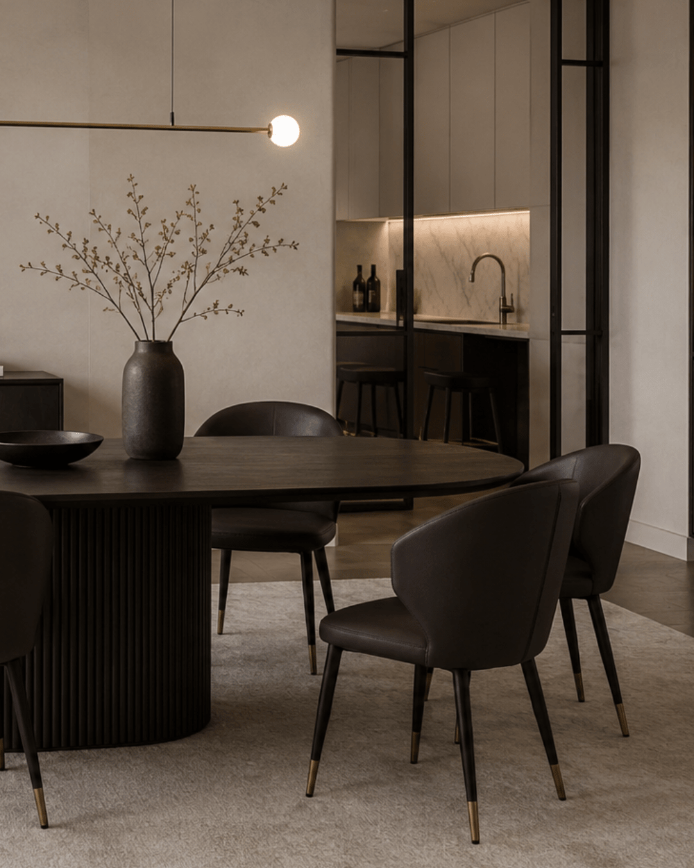 Bellroy Dining Chair - Espresso - XShowhome Limited - Tommy Franks