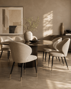 Bellroy Dining Chair - Light Beige - XShowhome Limited - Tommy Franks