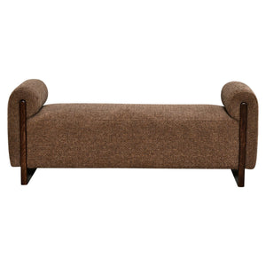 Bench Winslov Brown Blockweave Fire Retardant - XShowhome Limited - Richmond