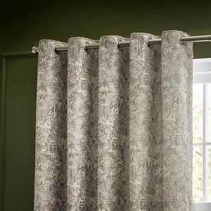 Bengal 228x182 Eyelet Curtains Linen - Canwell Interiors Limited - Riva
