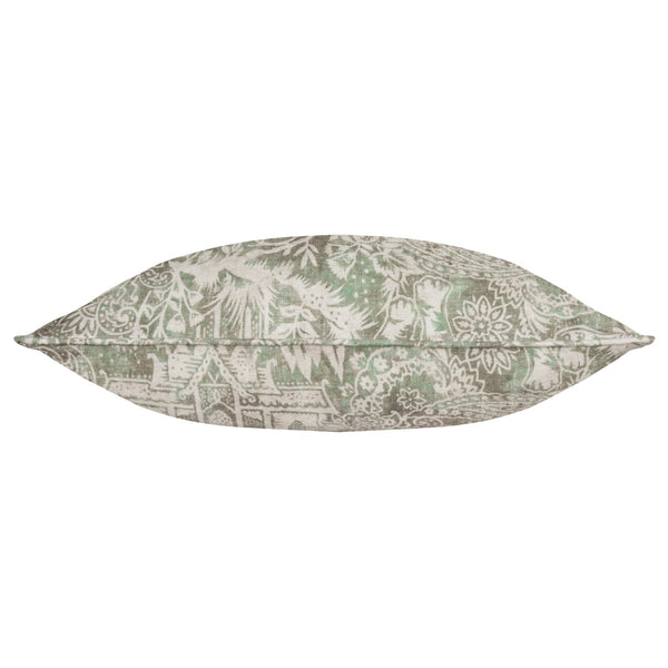 Bengal 50x50 Feather Filled Cushion Sage - Canwell Interiors Limited - Riva