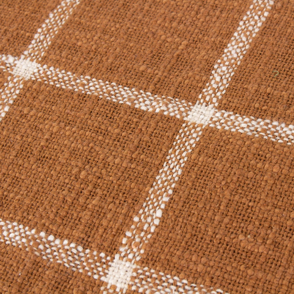 Beni 130x180 Throw Ginger/natural - Canwell Interiors Limited - Riva