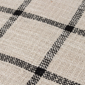 Beni 130x180 Throw Natural/black - Canwell Interiors Limited - Riva