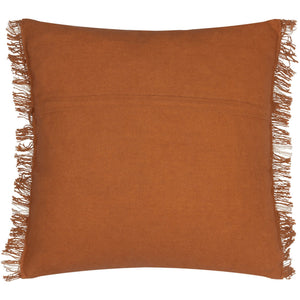 Beni 45x45 Feather Filled Cushion Ginger/natural - Canwell Interiors Limited - Riva