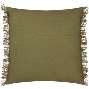 Beni 45x45 Feather Filled Cushion Moss/natural - Canwell Interiors Limited - Riva