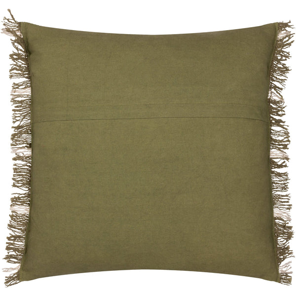 Beni 45x45 Feather Filled Cushion Moss/natural - Canwell Interiors Limited - Riva