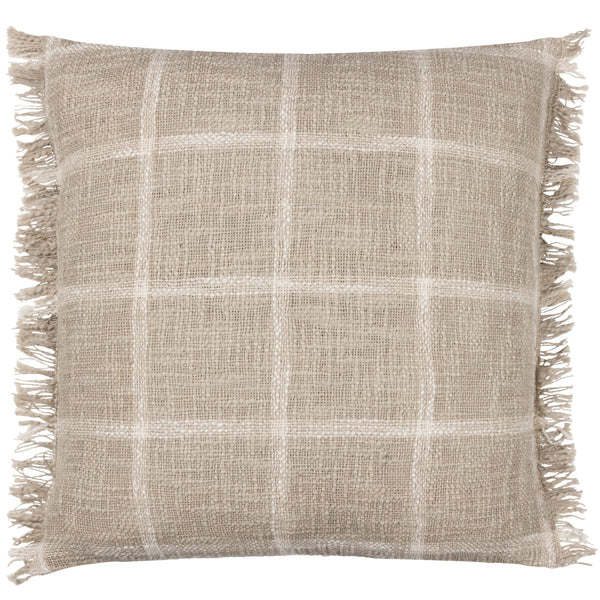 Beni 45x45 Feather Filled Cushion Stone/natural - Canwell Interiors Limited - Riva