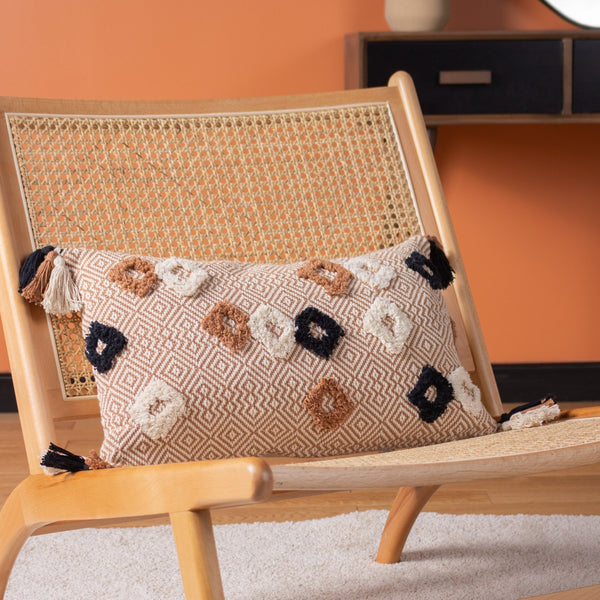 Benji 30x50 Feather Filled Cushion Cinnamon - Canwell Interiors Limited - Riva