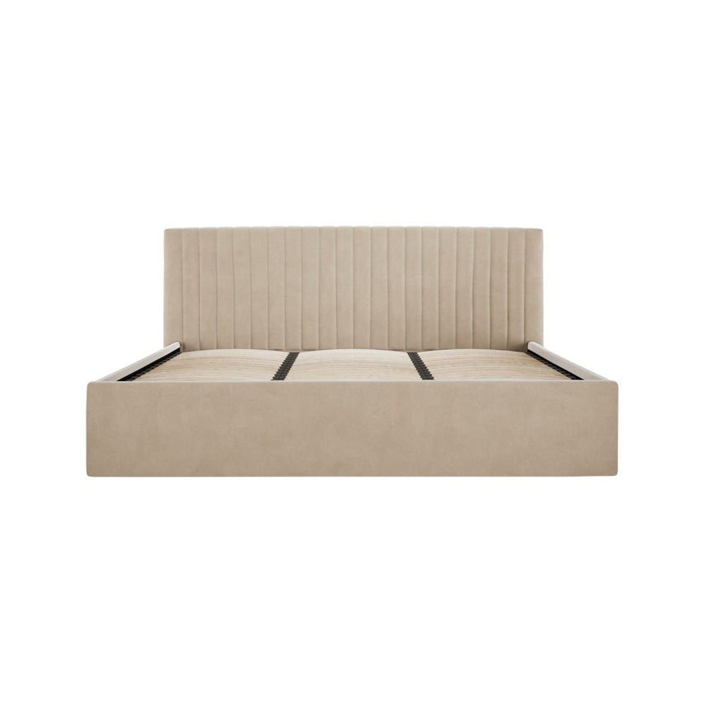 Berlin Beige Ottoman King Size Bed - Canwell Interiors Limited - Canwell