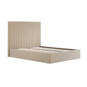 Berlin Beige Tall Ottoman Double Bed - Canwell Interiors Limited - Canwell