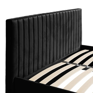 Berlin Black Ottoman King Size Bed - Canwell Interiors Limited - Canwell