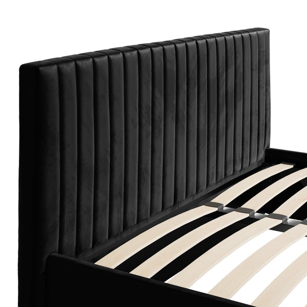 Berlin Black Ottoman King Size Bed - Canwell Interiors Limited - Canwell