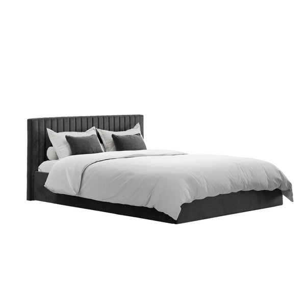 Berlin Black Ottoman King Size Bed - Canwell Interiors Limited - Canwell