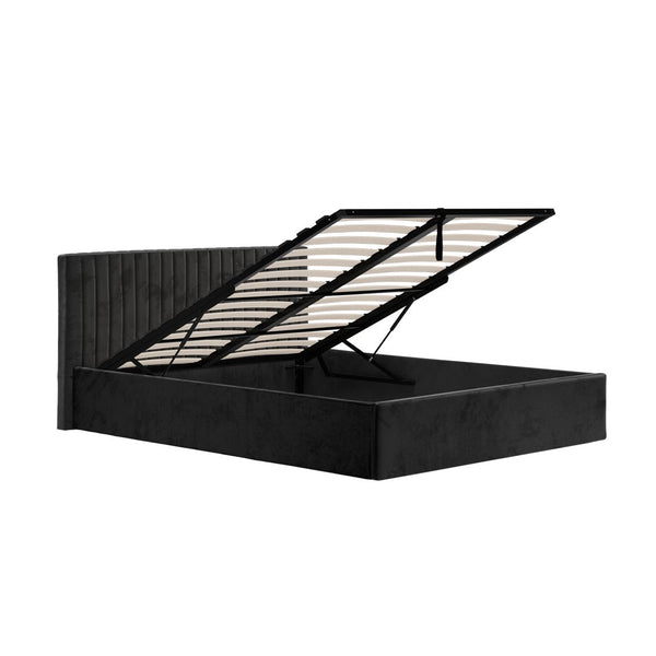 Berlin Black Ottoman King Size Bed - Canwell Interiors Limited - Canwell