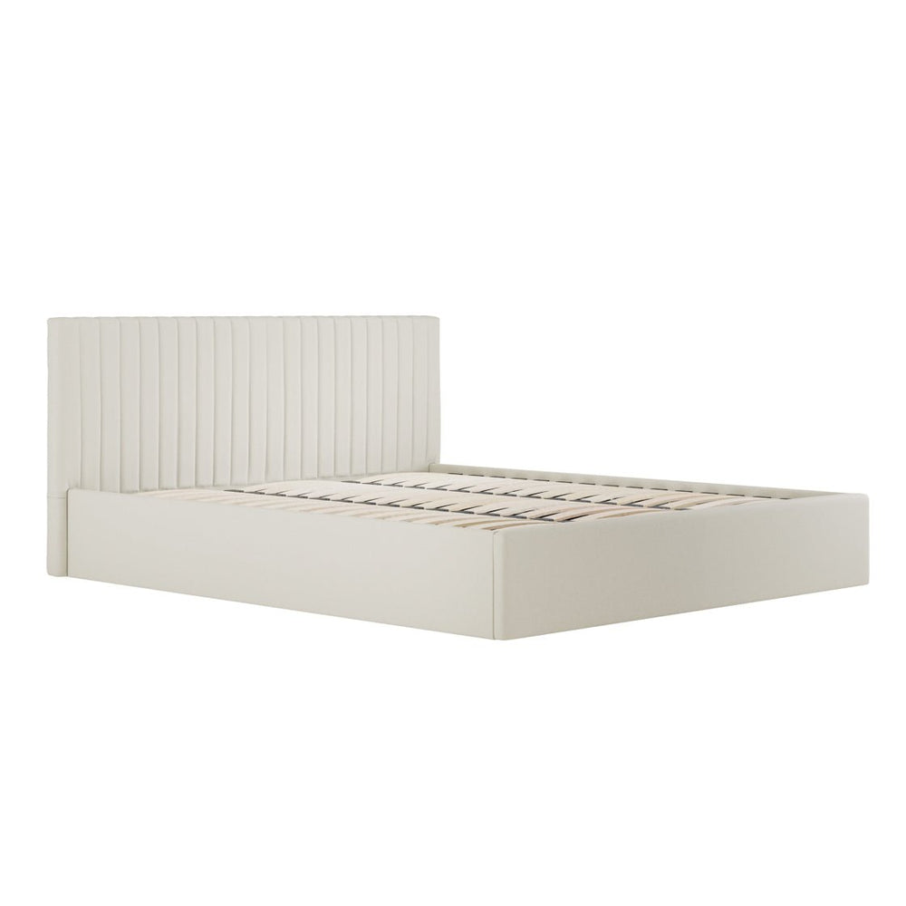 Berlin Milk Ottoman King Size Bed - Canwell Interiors Limited - Canwell
