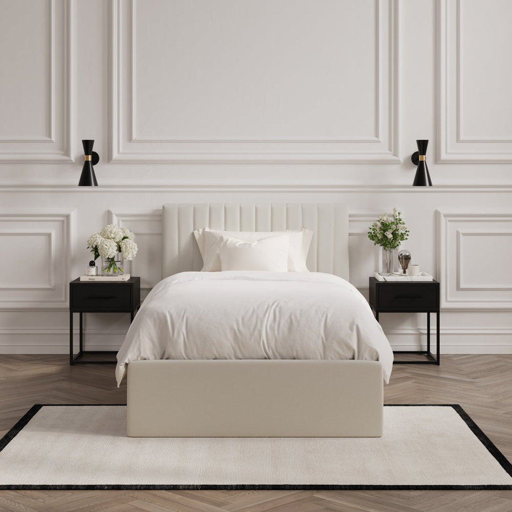 Berlin Milk Ottoman Single Bed - Canwell Interiors Limited - Canwell