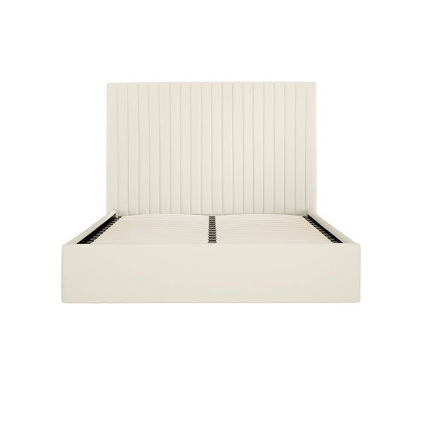 Berlin Milk Tall Ottoman King Size Bed - Canwell Interiors Limited - Canwell