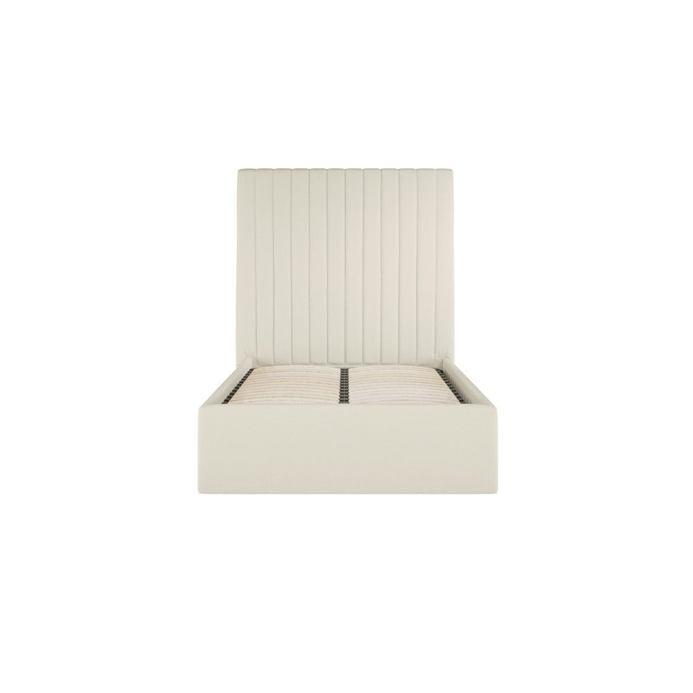 Berlin Milk Tall Ottoman King Size Bed - Canwell Interiors Limited - Canwell