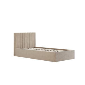 Berlin Beige Ottoman Single Bed | Xshowhome
