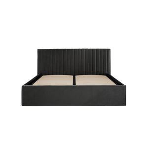 Berlin Black Ottoman King Size Bed | Xshowhome