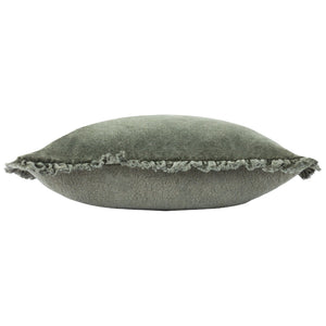 Bertie 45x45 Feather Filled Cushion Moss - Canwell Interiors Limited - Riva