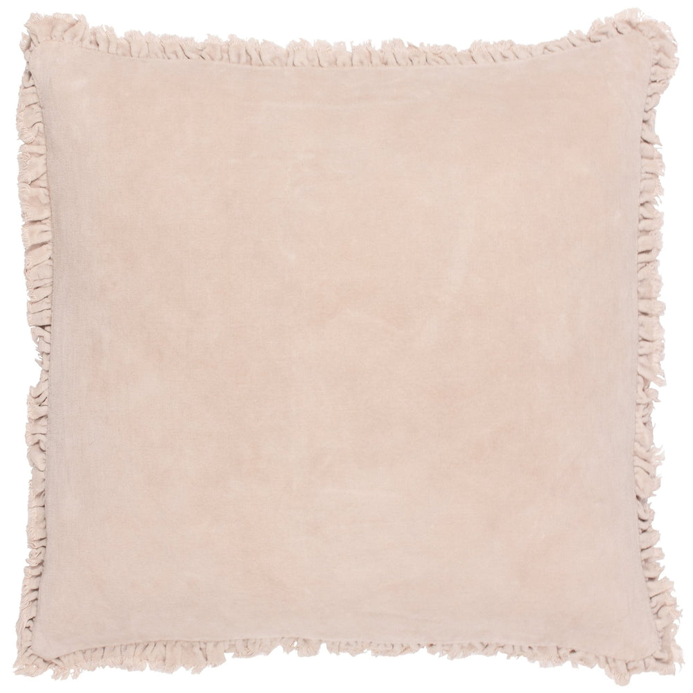Bertie 45x45 Feather Filled Cushion Natural - Canwell Interiors Limited - Riva