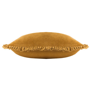 Bertie 45x45 Feather Filled Cushion Saffron - Canwell Interiors Limited - Riva