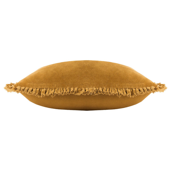 Bertie 45x45 Feather Filled Cushion Saffron - Canwell Interiors Limited - Riva