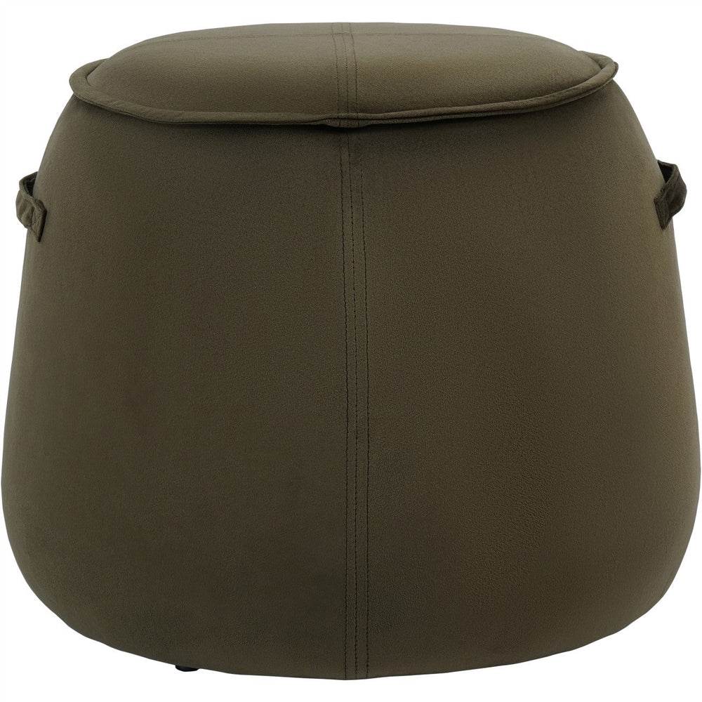 Bingham Velvet Stool in Green - XShowhome Limited - Libra
