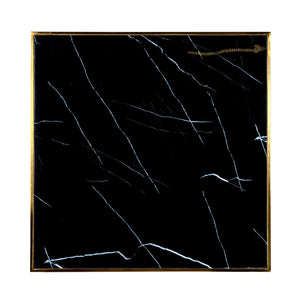 Bistro table Can Roca black/gold 70x70 - Canwell Interiors Limited - Richmond