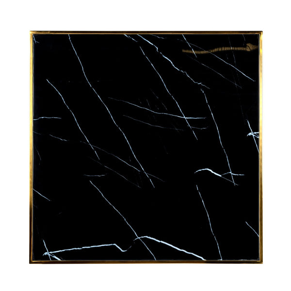 Bistro table Can Roca black/gold 70x70 - Canwell Interiors Limited - Richmond