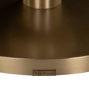 Bistro table Witlox black/gold 75Ø - Canwell Interiors Limited - Richmond