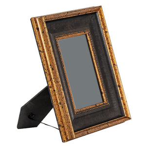 Black and Antique Gold Beaded 5x7 Photo Frame - Canwell Interiors Limited - Hills