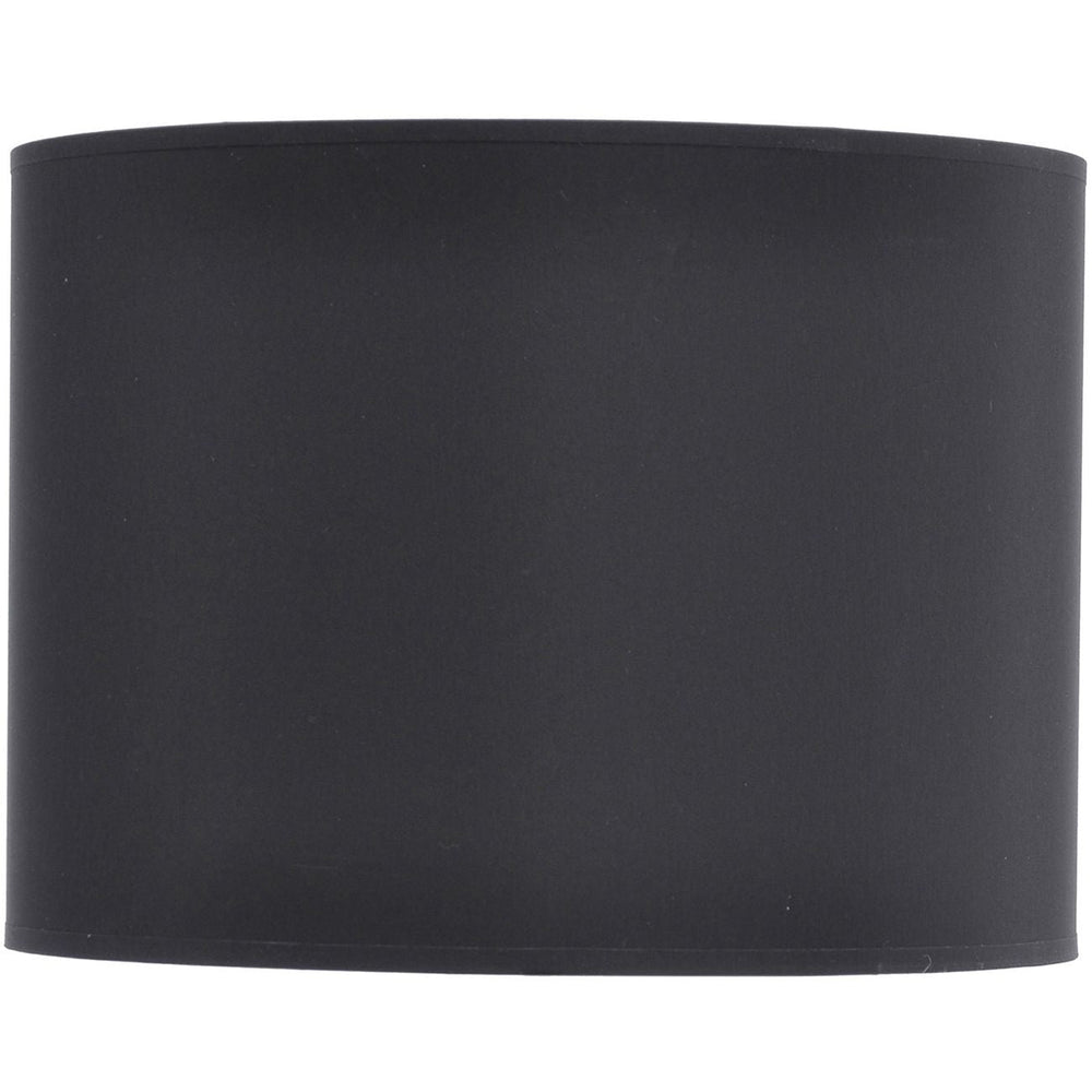 Black and Silver Lined Drum Lampshade 16 Inch - XShowhome Limited - Libra
