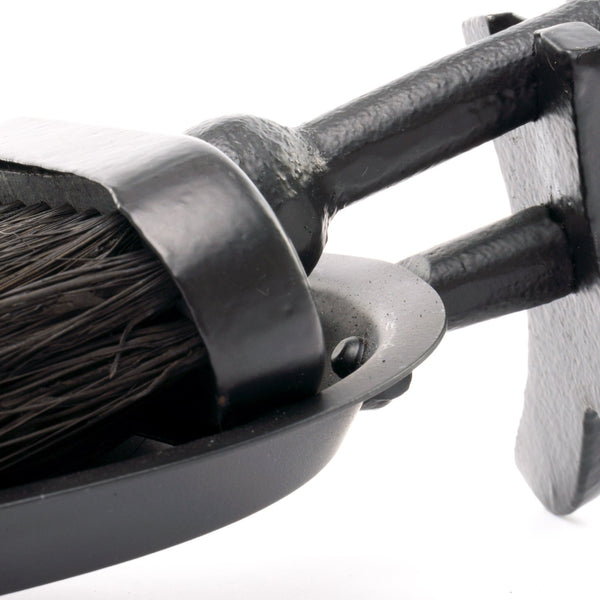 Black Crook Handled Hearth Tidy - Canwell Interiors Limited - Hills