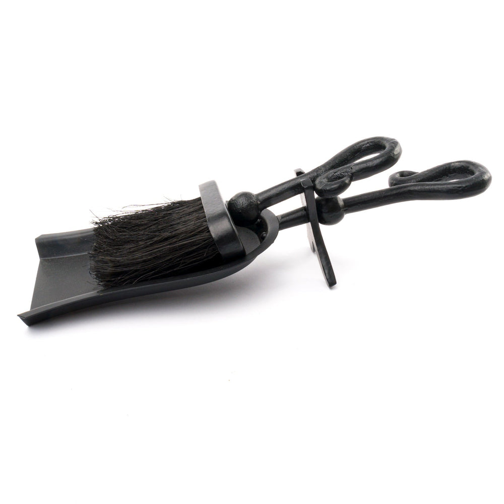 Black Crook Handled Hearth Tidy - Canwell Interiors Limited - Hills