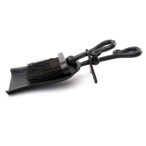 Black Crook Handled Hearth Tidy - Canwell Interiors Limited - Hills