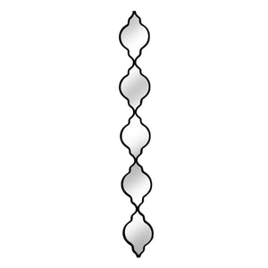 Black Quarterfoil Decorative Hanging Mirror - Canwell Interiors Limited - Hills