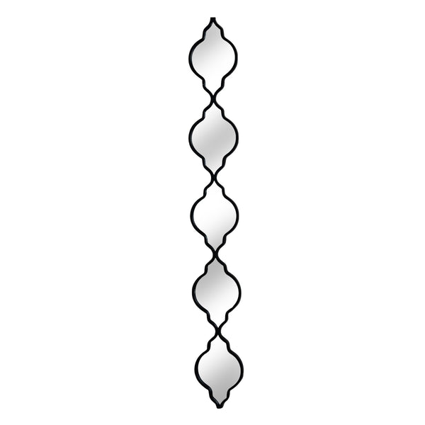 Black Quarterfoil Decorative Hanging Mirror - Canwell Interiors Limited - Hills