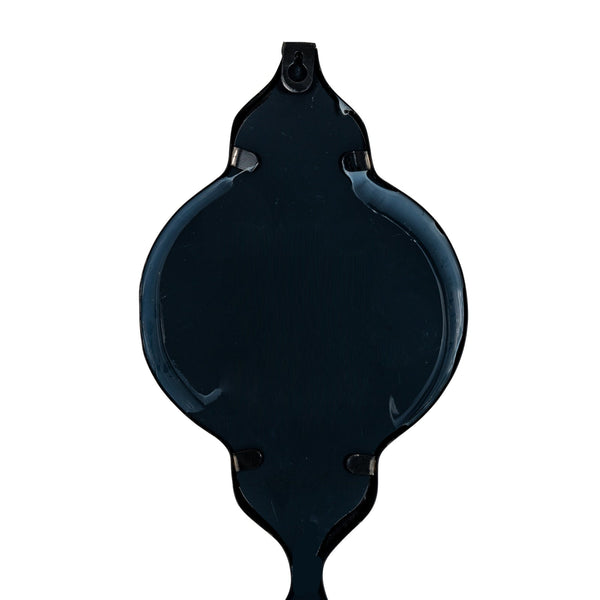 Black Quarterfoil Decorative Hanging Mirror - Canwell Interiors Limited - Hills