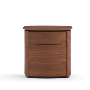 Blade Bedside Table - Dark Walnut - Tommy Franks