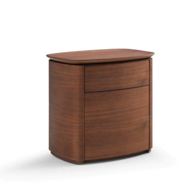 Blade Bedside Table - Dark Walnut - Tommy Franks