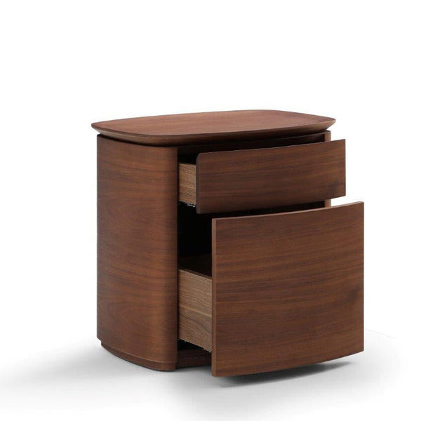 Blade Bedside Table - Dark Walnut - Tommy Franks