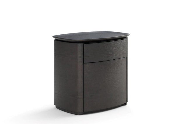 Blade Bedside Table - Smoke Oak - Tommy Franks